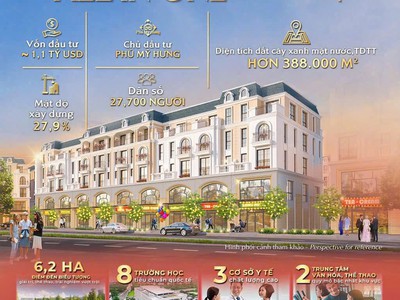 Hồng hạc city phú mỹ hưng -top 4 căn shophouse vòng cung   vị trí trung tâm đắc địa nhất 4