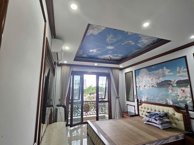   bán nhà ngọc thụy long biên -nhà đẹp mặt hồ   kinh doanh   ô tô dừng đỗ   full nội thất xịn  2