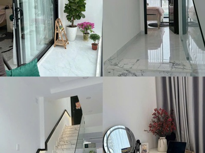 Bán nhà mặt tiền bình tân   thiết kế đẹp   hẻm ô tô   sổ hồng riêng 3