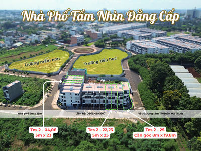 Shophouse View trường học, gía tốt, hỗ trợ bank   1 viên kim cương dự án Trung Nguyên 3