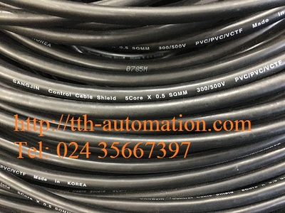 Cáp điều khiển chống nhiễu sangjin 5 0.5 0