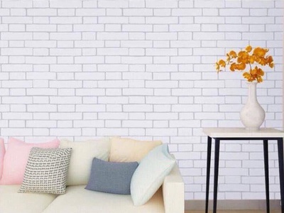 Giấy Dán Tường Giả Gạch Xám: Bí Quyết Mang Vẻ Đẹp Industrial   Mộc Mạc Vào Nhà 2025 0