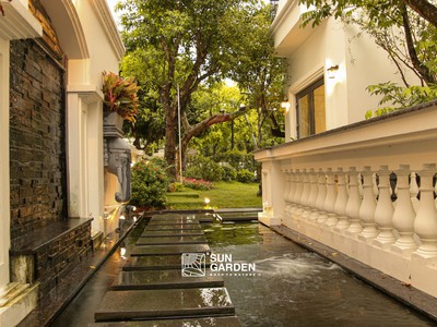 Tối ưu công năng sân vườn với tiểu cảnh bố trí khoa học 1
