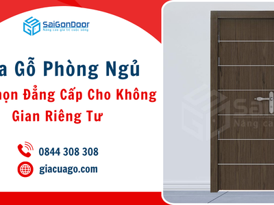 Cửa gỗ phòng ngủ, lựa chọn đẳng cấp cho không gian riêng tư 4