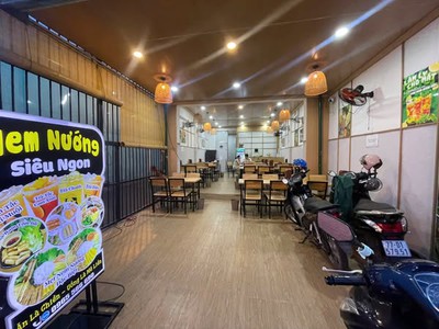 H. củ chi   sang nhanh 5 ngày   sang quán nem nướng giá rẻ chỉ còn 75 tr   quán đầu tư full mới 250 2