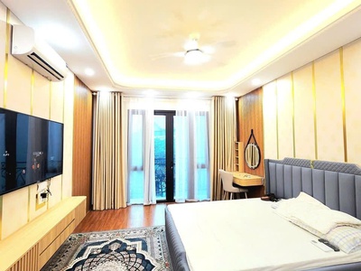 Bán nhà trần cung - 50m  x 7 tầng thang máy, mặt tiền 4.5m , phân lô -  ô tô đỗ của  - giá 15.2 tỷ 3