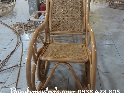 Ghế mây bập bênh 8