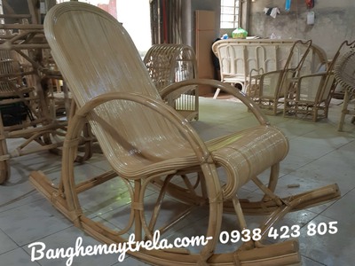 Ghế mây bập bênh 10