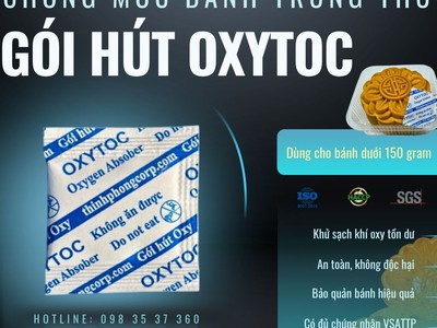 Gói hút oxy - rất cần để bảo quản bánh trung thu 2