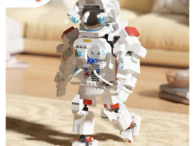 Đồ chơi lắp ráp robot phi hành gia MiniBlox Toy   Siêu ngầu, siêu thông minh 0