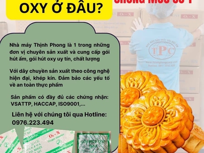 Lý Do Nên Dùng Gói Hút Oxygen O2X Bảo Quản Bánh Trung Th 1