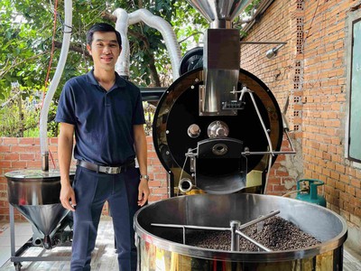 Bán Máy Rang Cà Phê Mon Roaster 30kg 0
