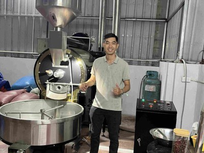 Bán Máy Rang Cà Phê Mon Roaster 20kg 0