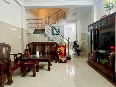 Nhà 4 tầng nở hậu đường âu dương lân p3q8. giá 5,95 tỷ tl 1