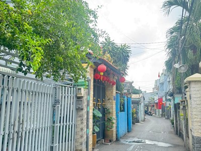 Hẻm xe hơi thông   đường số 8, phường tăng b   82m    chỉ hơn 6 tỷ 2