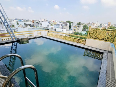Bán biệt thự 5 lầu mái thái mtkd spa nguyễn văn khối 7m 266m2 có hầm, hồ bơi chỉ 22.5 tỷ 4