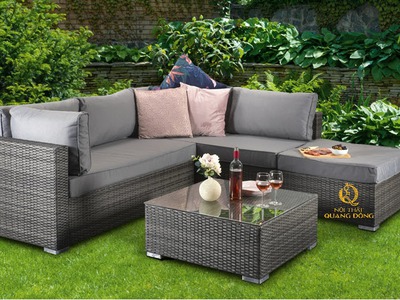 Top 5 mẫu sofa giả mây đẹp, sang trọng cho sân vườn ngoài trời tại Nội thất Quang Đông 1