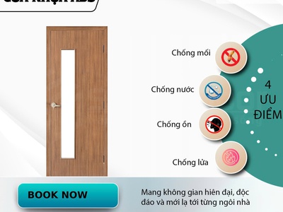 Cửa nhựa ABS Hàn Quốc   Bền Như Gỗ, Chống Nước Tuyệt Đối 0