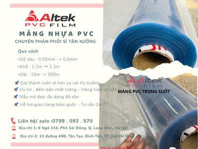 Màng nhực PVC trong ngăn lạnh - ALTEK PVC   giá sỉ - tại bình dương 0