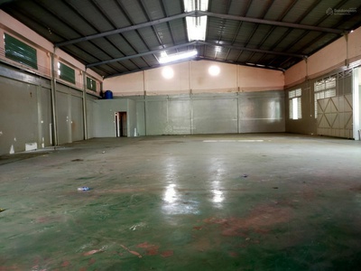 Cho thuê kho xưởng   đường ao đôi dt kho 1200m2   sân 400m2 - 95 triệu/th, cont 40f vào, có pccc 0