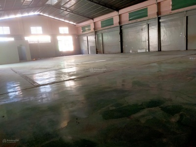 Cho thuê kho xưởng   đường ao đôi dt kho 1200m2   sân 400m2 - 95 triệu/th, cont 40f vào, có pccc 3