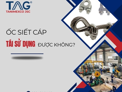 Ốc siết cáp tái sử dụng được không 0