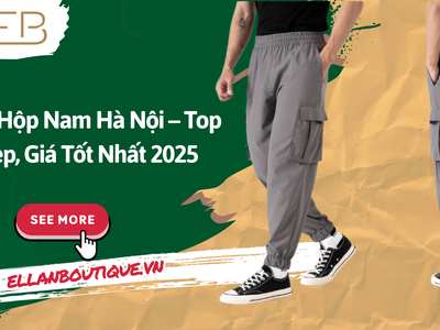 Quần Túi Hộp Nam Hà Nội   Top Mẫu Đẹp Ellan Boutique 1