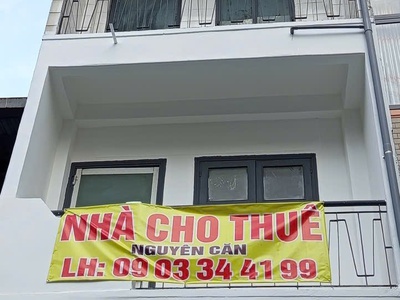 Cho thuê nhà nguyên căn mặt tiền đường Hoàng Diệu - Q4 - TPHCM 1