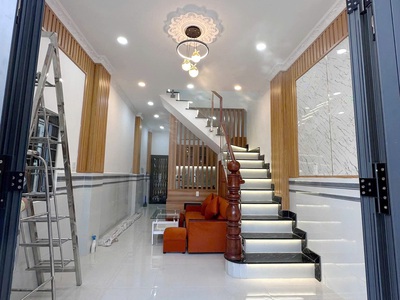 Nhà mới 3 mặt hẻm, nở hậu đường phạm thế hiển p5q8. giá 4,45 tỷ tl 1