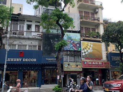 Bán nhà mặt phố Nguyễn Thái Học - Diện tích 75m2 - Giá bán 59 tỷ 0