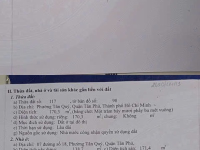 Nhà đẹp - giá tốt - chính chủ bán nhà cấp 4 tại phường tân quý, quận tân phú, hồ chí minh 4