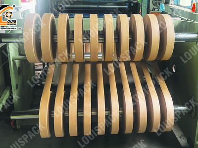 Manh PP ghép Kraft  manh KP  quấn thép 3