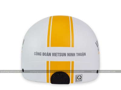 Gợi ý quà tặng công đoàn thiết thực - mũ nón bảo hiểm in logo GIÁ TỐT 2