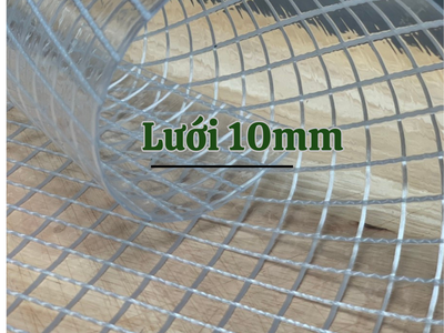 Màng nhựa pvc lưới 10mm- sợi polyester - tại Đồng Nai 3