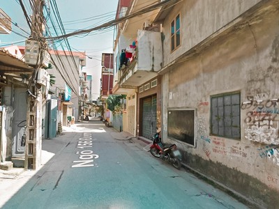 Bán nhà gấp ngõ 156 tam trinh,hoàng mai - diện tích 36m2 - ôtô đỗ cửa cách 15m - ngõ thông - có sân 1