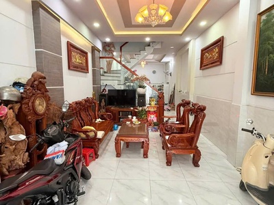 Hiếm khu tô hiệu - hòa bình 52m2  - 5 tầng mới - hxh 7m thông 2