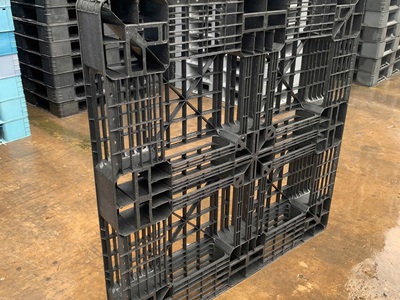 Thanh Lý Gấp Lô Pallet Nhựa Cũ Giá Cực Tốt - Kích Thước 1200x1000x120mm 4