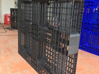 Thanh Lý Gấp Lô Pallet Nhựa Cũ Giá Cực Tốt - Kích Thước 1200x1000x120mm 7