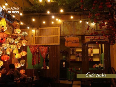 Hóc môn  ,hot hot   quán đẹp   sang quán cafe s/vườn mặt tiền khu dân cư gần sát đường tô ký, tel 4
