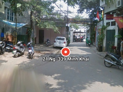 Chính chủ cho thuê nhà 3 tầng,2 ngủ,2wc ngõ 339 phố minh khai mới đối diện timecity 0