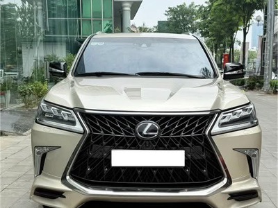 Bán Lexus LX570 Super Sport sản xuất 2018, màu vàng cát sa mạc. 0