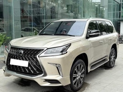 Bán Lexus LX570 Super Sport sản xuất 2018, màu vàng cát sa mạc. 1