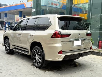 Bán Lexus LX570 Super Sport sản xuất 2018, màu vàng cát sa mạc. 5