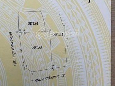 Chính chủ cần bán đất 2 mặt tiền, ngay ngã tư Nguyễn Duy Hiệu   Phạm Hồng Thái 1