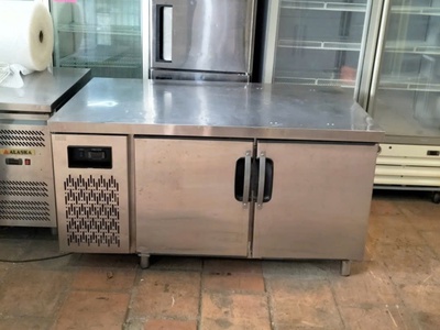 Tủ bàn đông inox hiệu berjaya 1m5 nhập khẩu malaysia mới 91 1