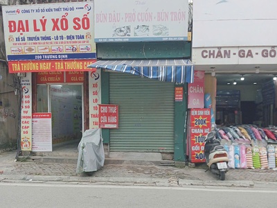 Cho thuê cửa hàng và ở diện tích 55m2 tại 200A, mặt đường phố Trương Định 0