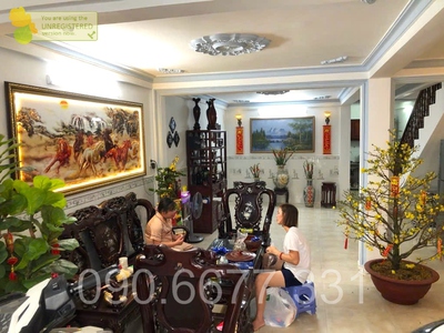 Khu vip tân cảng - hẻm xe hơi 6m - 2 căn ra mặt tiền - ngang gần 5m vuông vức ở ngay 1