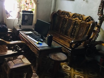 Nhà kiệt ô tô thẳng ra mt gần trưng nữ vương, tiểu la, 102m2, gác lửng, 4.x tỷ 3