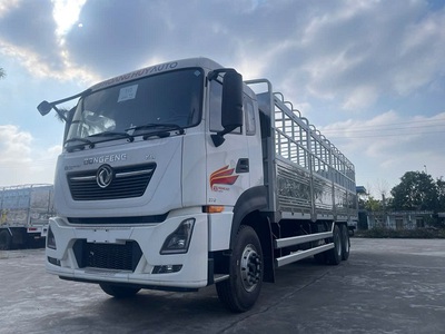 Bán xe tải DongFeng 3 chân 13T6 cầu thật 0
