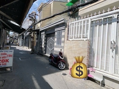 Nhà bán có 2 tầng ngang lớn bề thê-khu dân cư hiện hữu- đường đoàn văn bơ giao thương vói xóm 1